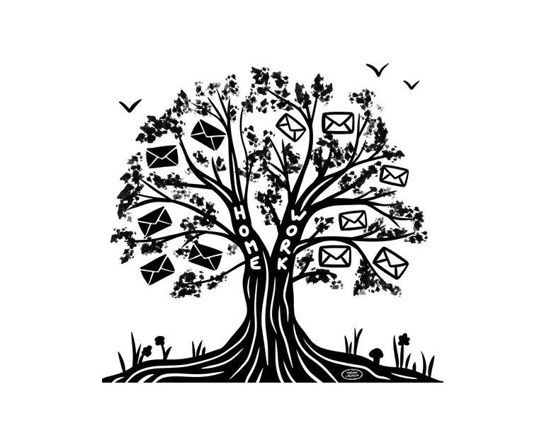 Original cover artwork for brbmail